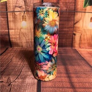 Floral Insulated Tumbler